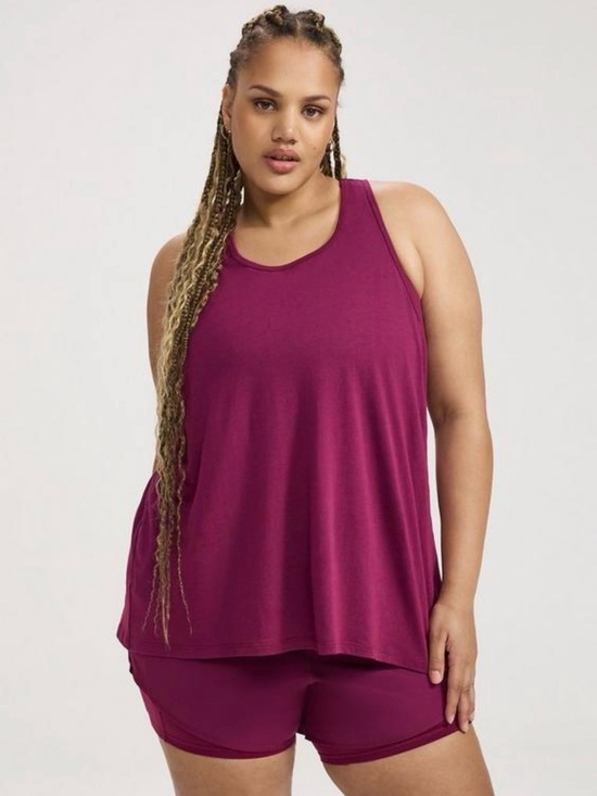 torrid Tops - NWT Torrid Tru Performance Cotton Modal Tank and Bra 2-in-1